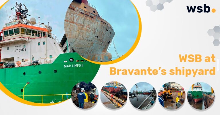 WSB at Bravante's shipyard
